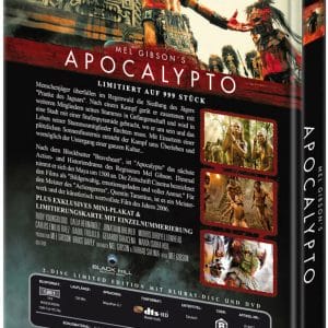 APOCALYPTO (Blu-Ray+DVD) (2Discs) - Cover A - Mediabook Rückseite