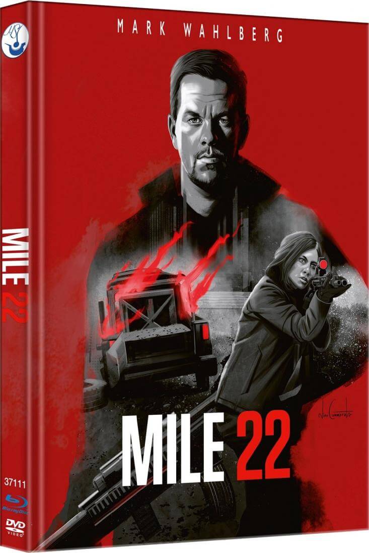 Mile 22 - 2-Disc Mediabook Cover B